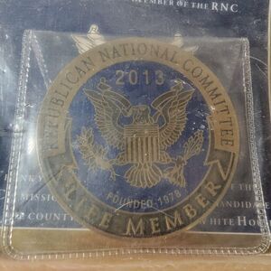 Republican National Committee Life Member Coin 2013